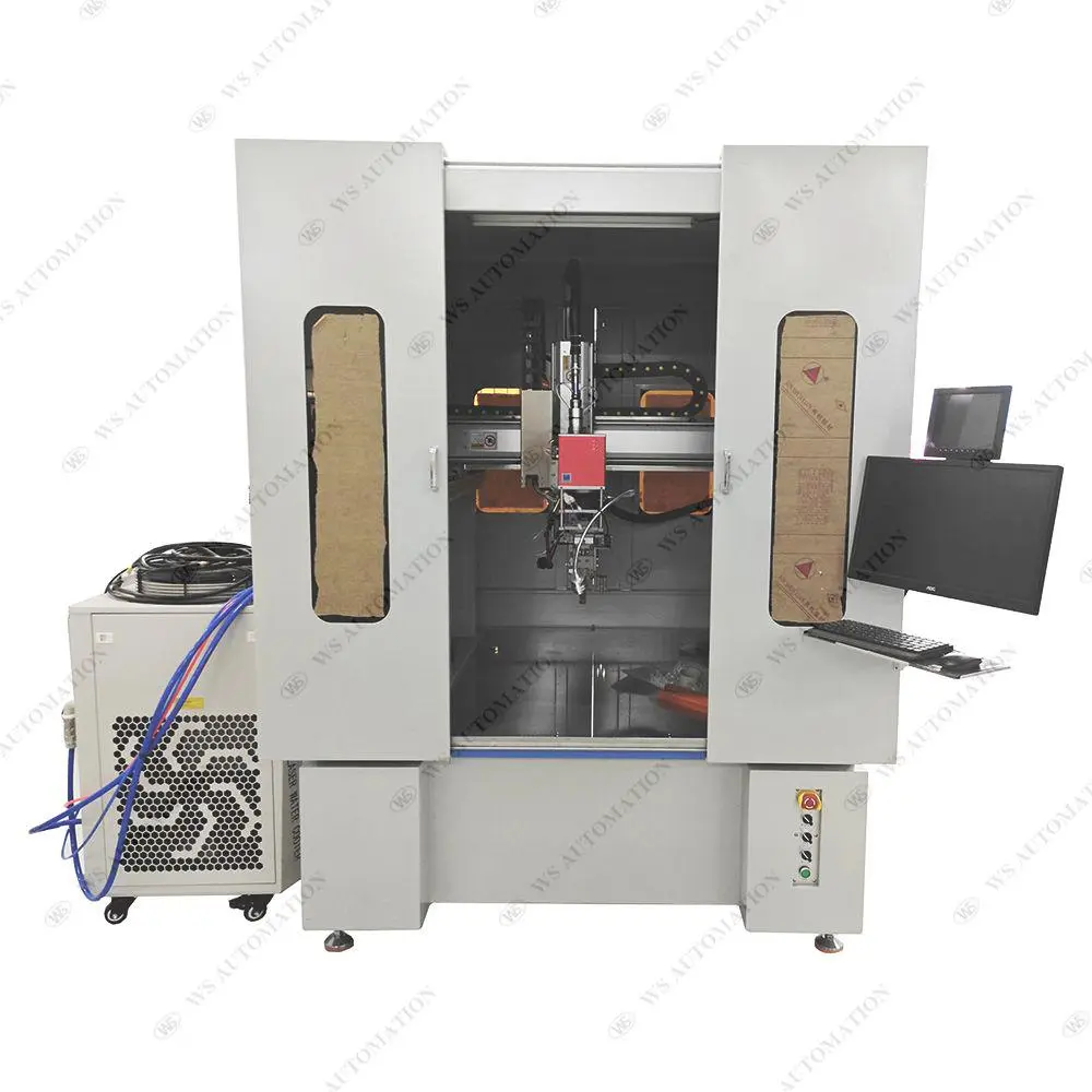 Battery cap/cover laser welding machine for cylindrical & prismatic cell