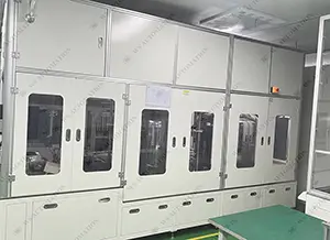 Electrolyte filling line for battery cell pilot line up to 50PPMx70