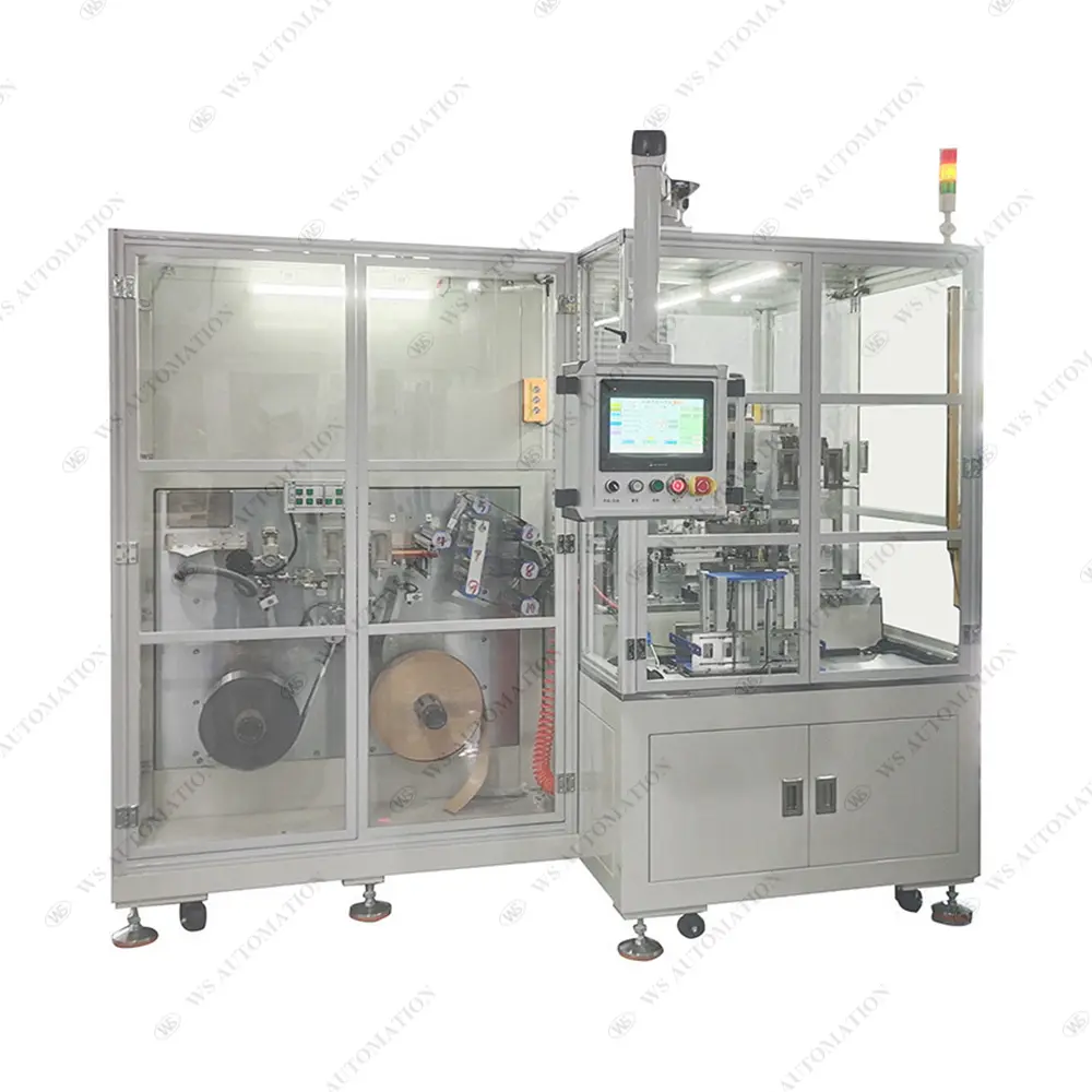 Automatic die cutter for electrode sheet of battery pilot line85n