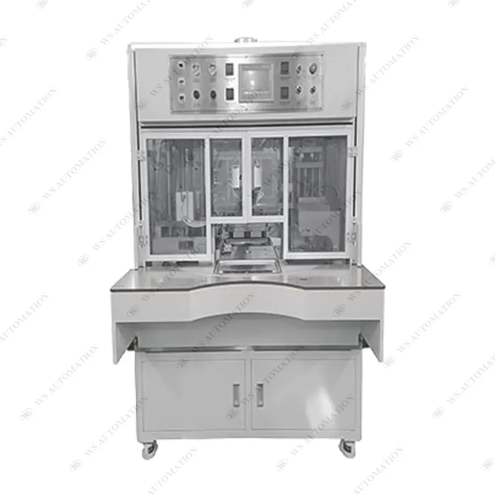 4-Stations Top-Side Sealing Machine for Pouch Cell Sealinghy8