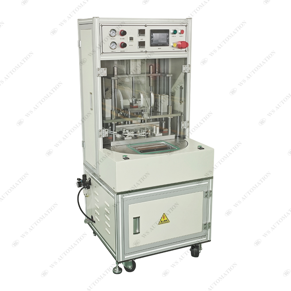2-Stations Top-Side Sealing Machine for Pouch Cell Sealing18o